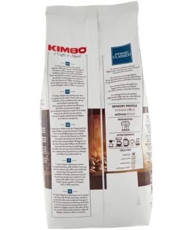 Kimbo Espresso Classico - caf en grains - 1 kilo - Buy Online on GoSupps.com