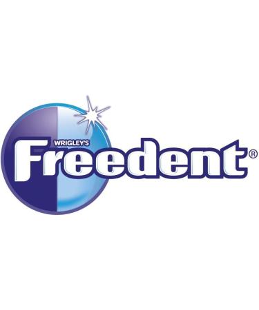 Freedent 5 Cases of 10 Sugar-Free Chewing Gums White Mint Forte - Buy Online on GoSupps.com