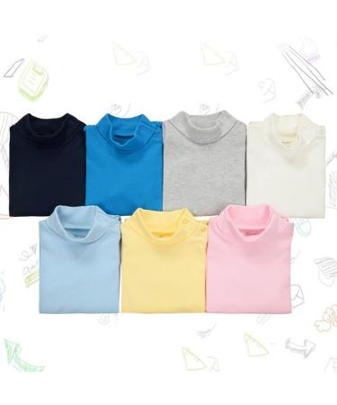 CuteOn Baby Boys Girls Red Turtleneck Cotton Bodysuit Jumpsuit - 18 Months - Buy Online on GoSupps.com