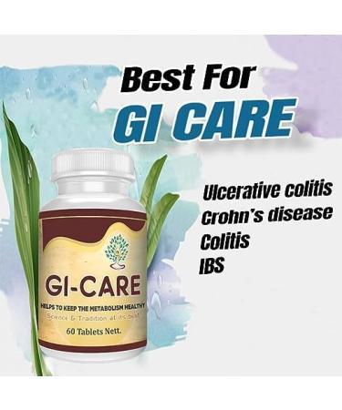 GI-Care Herbal Supplement 60 Tablets for IBS Relief - Buy Online on GoSupps.com