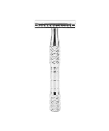 Buy Manual Safety Razor Online | Mens Anti-Slip Handle for Comfortable Daily Shaving - Buy Online on GoSupps.com