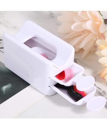 Brrnoo Nail Powder Storage Box | Nail Glitter Powder Sequins Dip Recycling Tray for Beauty Salons & Home Use - Buy Online on GoSupps.com