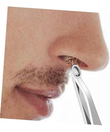 NOLITOY Nose Hair Trimmer for Men | Reusable Grooming Tool & Tweezers | Steel Clipper Set for Precise Hair Removal - Buy Online on GoSupps.com