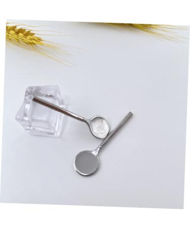 BELLIFFY Eye Cream Stick Beauty Scoop Skin Care Spoon Lip Applicator Makeup Spoon Spoon Lotion Spoon Beauty Spoon Skincare Tools Cream Spoon Facial Spoon Spoon 5.00X1.50X0.30CM Silver - Buy Online on GoSupps.com