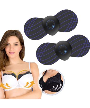 Wireless Electric Breast Massager Chest Enhancement Instrument USB Rechargeable Prevent The Chest Sagging Fit The Chest Line (2pcs)