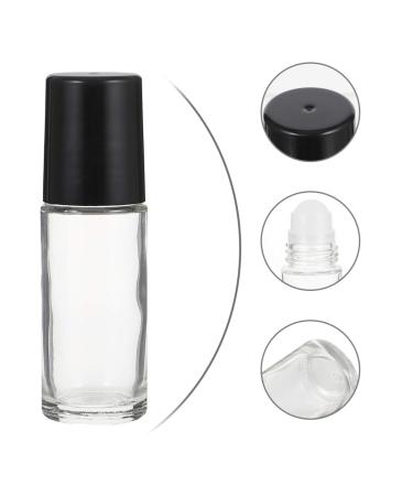 6pcs 30ml White Glass Roll-On Essential Oil Bottles - Refillable Portable Empty Bottles for Travel - Buy Online on GoSupps.com