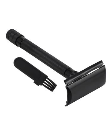 Fomiyes manual razor men's razor To shave single -sound razor for men razor for men deliver razor blade main shaman The handle is made of an aluminum alloy man black