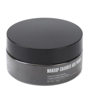SALALIS Halloween Charred Ash Powder Multifunctional Clump-Free Special Effects Makeup Body Paint 50g for Theatre (Black)