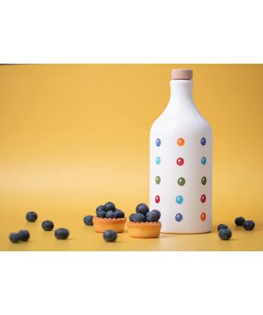 Muraglia - Extra Virgin Olive Oil Pois Ceramic Jar (Intense Fruity) 500ml - Buy Online on GoSupps.com