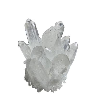 400G-700G Raw Natural White Clear Quartz Cluster Rough Crystal Geode 1pc HOMEZHOU (Size : 1PC 500G-580G)