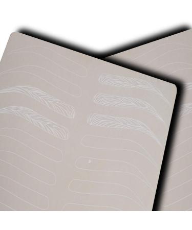CHOOSE-IT Microblading Practice Skins - 5 PCS Double Sided Eyebrow Tattoo Latex Sheets - Buy Online on GoSupps.com