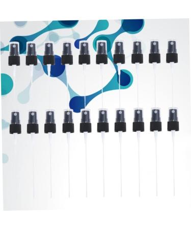 HAPINARY 20pcs Sparyer Accessories Portable Spray Bottle Cosmetic Bottles Spray Bottle Pump Perfume Spray Head Hand Soap Dispenser Shampoo Pump Spray Caps Essential Oil Spray Tops 15.00X2.00X2.00CM Black - Buy Online on GoSupps.com