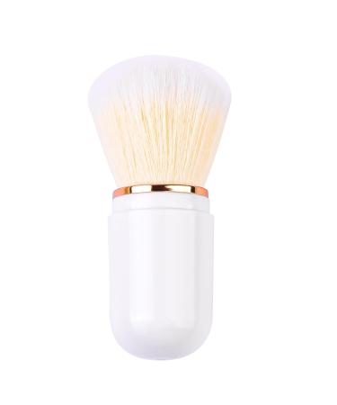 Retractable Travel Makeup Brush - Mini Capsule Kabuki Brush for Liquid Foundation Powder & Cream - Ideal for On-the-Go Beauty - Buy Online on GoSupps.com