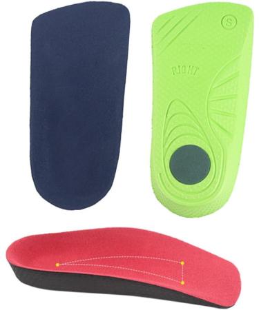 GLEAVI 2 Pairs Damping Insoles - Arch Support Shoe Inserts for Plantar | Sports Foot Care & Comfort Half Pads - Buy Online on GoSupps.com