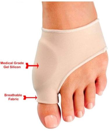Pedimend Bale Toe Pain Relief Pillows - 2 Pairs | Foot Gel Separator & Arthritis Support Bandage - Buy Online on GoSupps.com