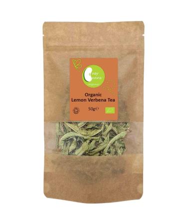 Organic Lemon Verbena Tea - Certified Organic - by Busy Beans Organic (50g) - Buy Online on GoSupps.com