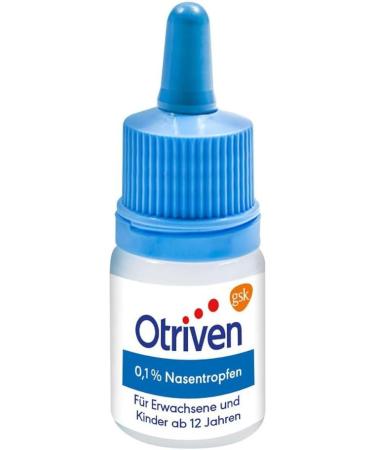 Otriven 0.1% Nasal Drops with Xylometazoline - 10ml | Effective Cold Relief | International Shipping Available - Buy Online on GoSupps.com