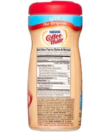 Coffee-mate Original Lite Powdered Creamer 11oz Canister | Gluten Free Lactose Free and Cholesterol Free | Pack of 3 - Buy Online on GoSupps.com