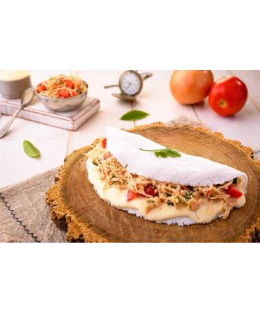 Yoki Tapioca Semi-Pronta 17.6oz (500g) - Hydrated Tapioca Semi-Ready Flour - Goma De Tapioca Hidratada - Ready-To-Cook - Authentic Brazilian Cuisine - By BEXICO - Buy Online on GoSupps.com