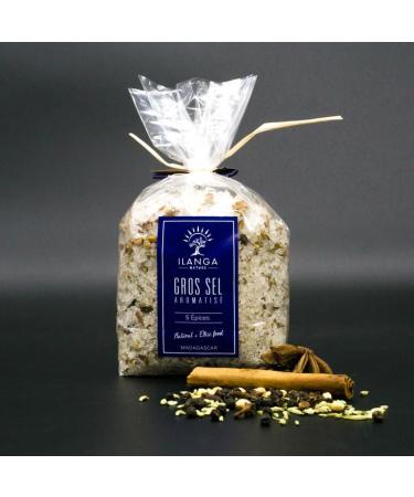 Ilanga Nature - Coarse Salt with 5 Spices from Madagascar - 500g - Buy Online on GoSupps.com
