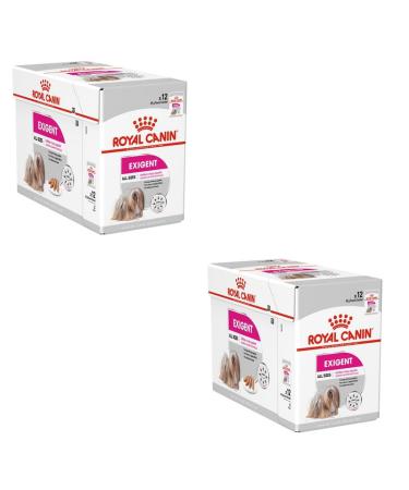 Royal Canin Exigent |Double pack |2 x 12 x 85 g |Wet food for adult dogs from the 10th month of life |For key dogs |With high -quality proteins
