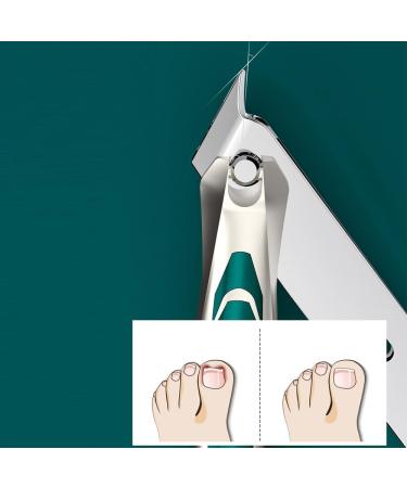 Portable Angled Mouth Medium Nail Clippers Sharp Angled Cutter Durable Steel for Ingrown Nails/Thick Nails Practical Tools - Buy Online on GoSupps.com