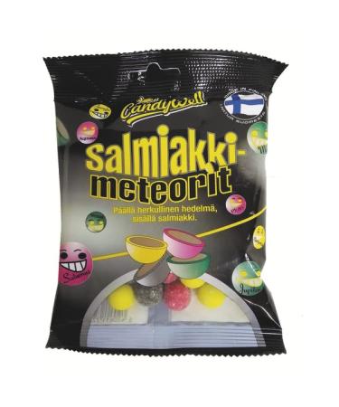 13x130g Candywell Salmiac Meteor candy mix bags
