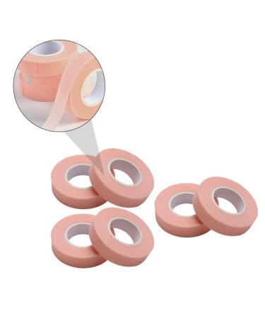 FRCOLOR Eyelash Tape - 6 Rolls Micropore Fabric for Eyelash Extensions | Colored Duct Tape & Non-Woven Adhesive Lash Pads - Buy Online on GoSupps.com