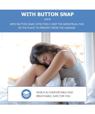 Artibetter Reusable Menstrual Pads - 3PC Ultra Absorbent Cotton Cloth Pads for Eco-Friendly Comfort - Buy Online on GoSupps.com