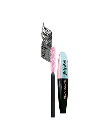 L'Or al Paris Mega Volume Miss Baby Roll Mascara - Breathtaking Black Volume 9.1g - International Shipping Available - Buy Online on GoSupps.com