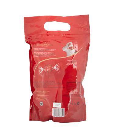 Lindt Lindor Milk Chocolate Truffle Bag - 1 kg (Approx. 80 Balls) - Perfect for Sharing - Smooth Melting Filling - International Shipping Available - Buy Online on GoSupps.com
