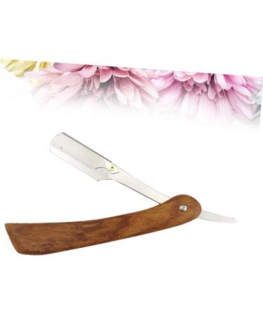 Frcolor Safe Razor - Portable Double Hairdresser Razor for Men | Old Fashioned Bamboo Design | Beemysafe Hand Razor - Buy Online on GoSupps.com