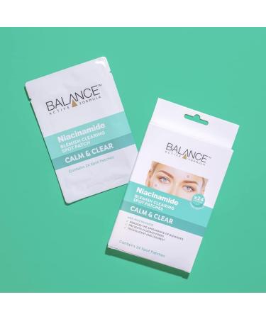 Balance Active Formula Niacinamide Spot Patches - Target Breakouts, Reduce Blemishes with Niacinamide & Salicylic Acid - Buy Online on GoSupps.com