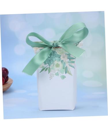 Gatuida 20pcs European Style Wedding Tiny Presents Small Gifts Happy Candy Mori Department Tiny Gifts Shapermints Candy Favor Boxes Puff Mints Silk Ribbon Peppermints Candy Paper Gift Box 1 count (Pack of 1) Green - Buy Online on GoSupps.com