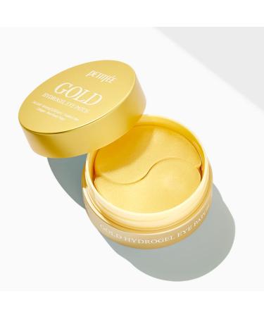 Petitfee Gold Hydrogel Eye Patch - 60 Pieces for Bright Eyes & Anti-Aging - Buy Online on GoSupps.com