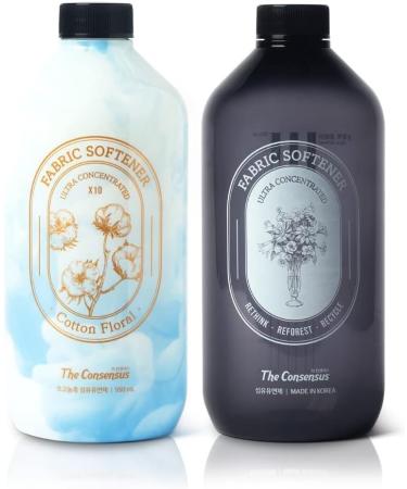 The Consensus Ultra Concentrated Fabric Softener 950ml Cotton Floral