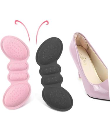 High Heel Grips - 3 Pairs Reusable Gel Pads & Shoe Clips for Comfort | Black Cushion Cushioning Solution - Buy Online on GoSupps.com