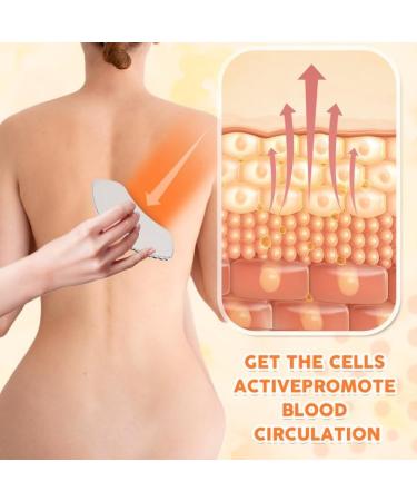 Shop Premium Gua Sha Tool | Metal Face & Body Massage Comb for Tightening & Reducing Swelling Internationally - Buy Online on GoSupps.com