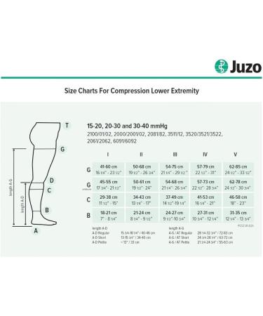 Juzo Dynamic Varin 3511 Knee-High Compression Sock - 20-30mmHg Silicone Top Band Closed Toe | International Shipping Available - Buy Online on GoSupps.com
