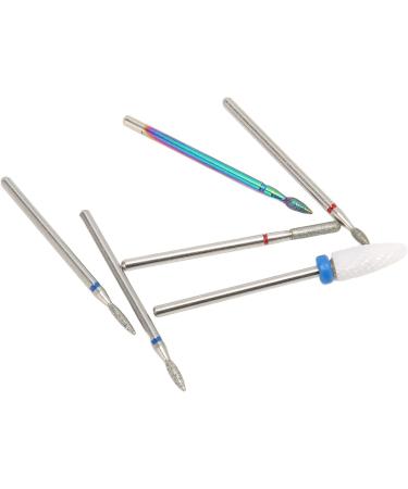 Nail Drill Cone Nail Drill Sets 6-piece Electric Nail Drill Set Cuticle Remover Bit Set Nail Cuticle Cleaner Bit Professional Rotating Polishing Nail Drill - Buy Online on GoSupps.com