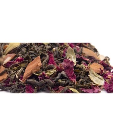 Peosa Delight Tea - Kashmiri Almond Kahwa Whole Leaf Green Tea with Saffron, Almond, Cardamom, Rose Petal - 40 Tea Bags - 3.52 Oz Box - Buy Online on GoSupps.com
