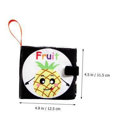 Shop Abaodam 8-Piece Opposites Fabric Books - Educational Baby Toys & Learning Books for Infants - Soft Peach Skin Bracket Toy - Buy Online on GoSupps.com