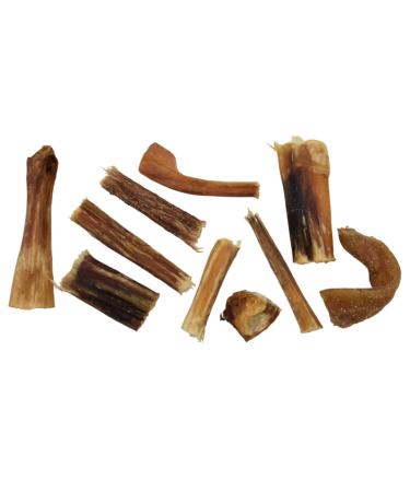 Express Pet Supplies 1kg Bulls Pizzles 6/12cm Cut & End Pieces Bully Sticks Dog Treat Chew