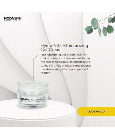 MODASKIN Hydra-Vita Moisturizing Gel Cream - Hydrating Skin Care Solution - Buy Online on GoSupps.com