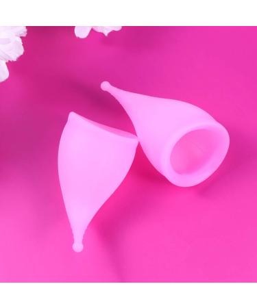 2pcs Pink Silicone Cups for Women - Soft Rubber 8x4.2 CM - Ideal for Comfort & Versatility - Buy Online on GoSupps.com