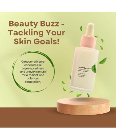 Glossier Super Bounce Hydrating Serum - Hyaluronic Acid & Vitamin B5 1 fl oz | International Shipping - Buy Online on GoSupps.com