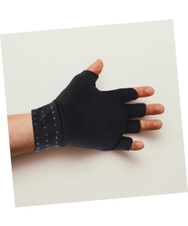 Buy Healvian 2 Pairs Black Bear Anti Pain Gloves | Therapeutic & Fingerless Design for Comfort | International Shipping Available - Buy Online on GoSupps.com