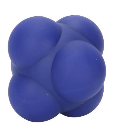 Silicon Bounce Reaction Ball - Portable Hand-Eye Coordination & Reflex Training Tool | Cobalt Blue - Buy Online on GoSupps.com