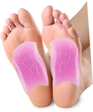 NOLITOY Arch Support Sleeves - High Arch Cushions & Insoles for Plantar Fasciitis Relief - Pink Foot Pad for Comfort & Stability - International Shipping Available - Buy Online on GoSupps.com