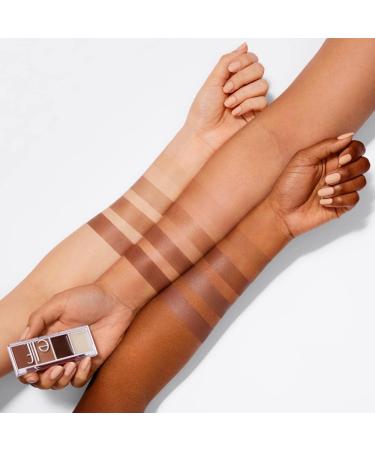 e.l.f. Bite-Size Brow Mini Quad - Ultra-Pigmented Brow Kit in Neutral Brown 0.14 Oz - Buy Online on GoSupps.com